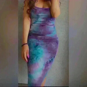 Tye Dye maxi dress